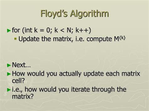 Image result for Floyd Algorithm Example