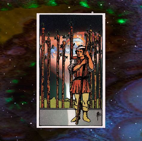 9 Of Wands 9 Of Wands Tarot Card — Art By Maya Land