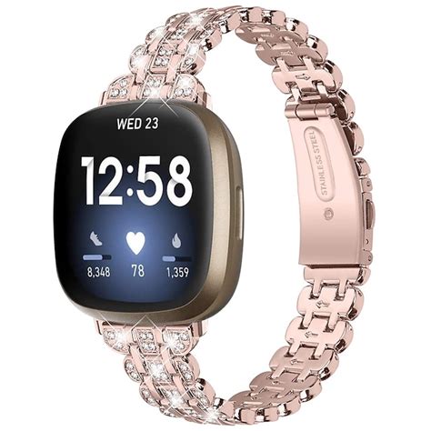 Smart Watch Band Compatible with Fitbit Versa 4 Sense 2 Versa 3 Sense ...