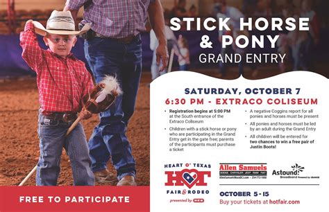 Stick Horse Pony Grand Entry