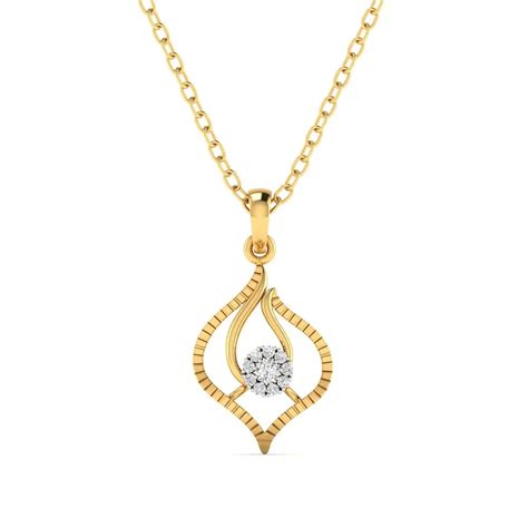 Flamboyant Flower Diamond Pendant - Ivana Jewels
