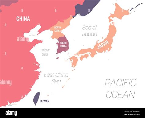 Map Of North Asia Countries