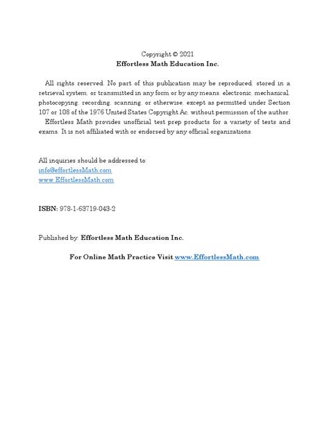 FTCE General Knowledge Math 的图像结果