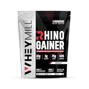 Buy WHEYMILL RHINO Mass/Weight Gainer With Creatine Monohydrate | 1 kg ...