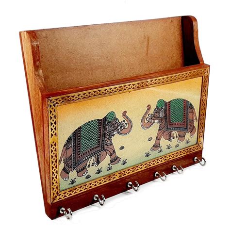 Wooden Decorative Key Holder (Product Code 1782) at Rs 273.00