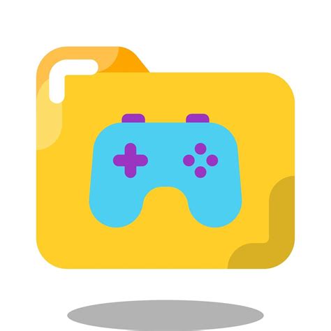 Gaming Folder Icon for Organizing Your Games Collection