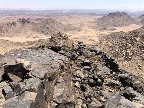 Mount Sinai's Distinct Blackened Peak - Jabal Maqla