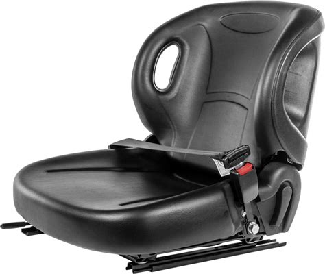 Buy Stark Universal Replacement Forklift Seat w/Retractable Seat Belt ...