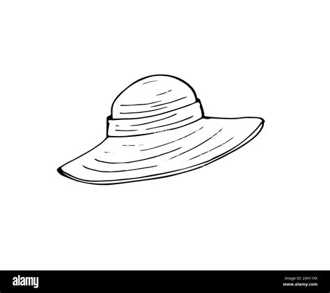 Summer wicker hat with wide brim. women hat protection from the sun ...