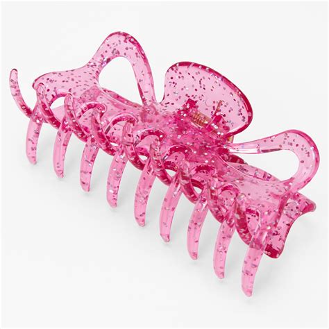 Large hair clips pink – Artofit