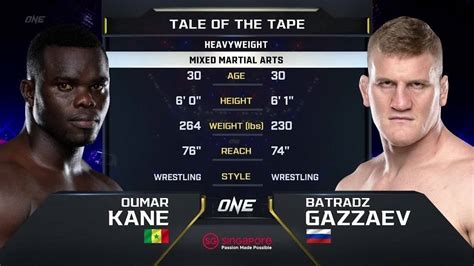 Reug Reug vs. Batradz Gazzaev | ONE Championship Full Fight