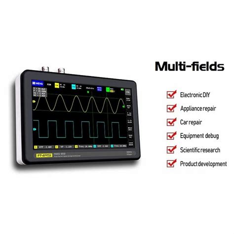 Digital Oscilloscope - Fnirsi 100Mhz 2 Channel Tablet Oscilloscope ...