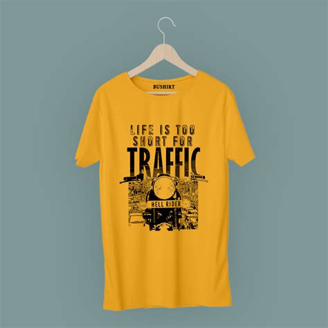 Buy Traffic Light Riding T-Shirt Online – Bushirt