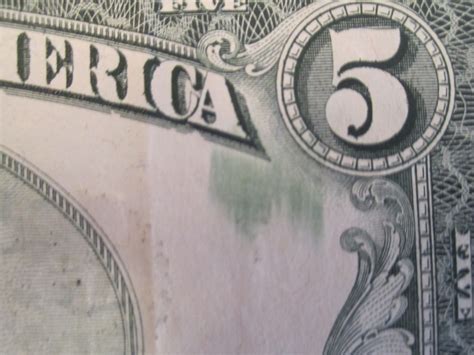 1988 five dollar bill SMUDGE/SMEAR | Coin Talk