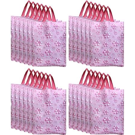 Kuber Industries Non Woven Rectangular Flower Print Carry Bags with ...