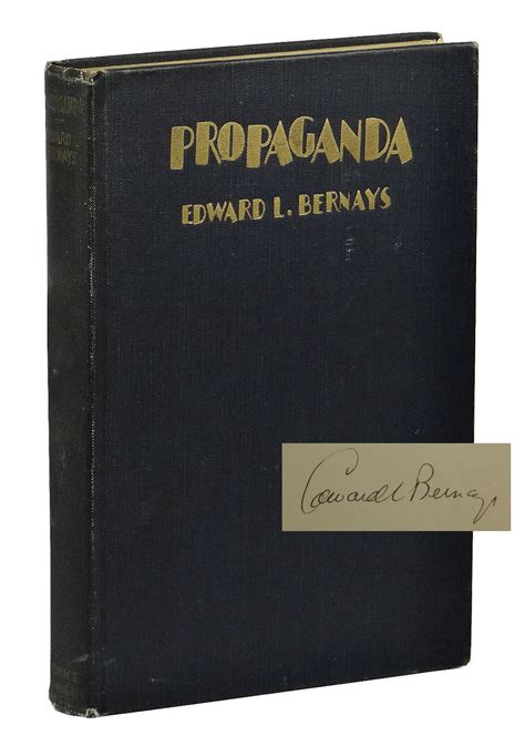 Edward Bernays Propaganda 1928