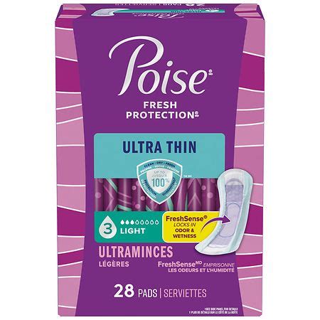 Poise Postpartum Incontinence Pads 3 Light Regular | Walgreens