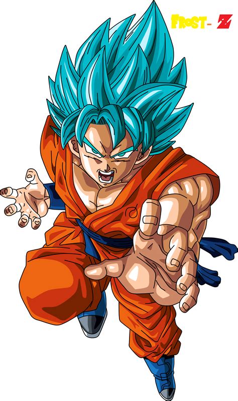 Goku Super Saiyan Blue by ChronoFz on DeviantArt | Goku blue, Dibujo de ...