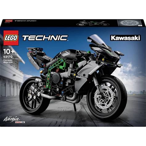 LEGO Technic Kawasaki Ninja H2R Motorcycle Toy Gift for Kids 42170 ...