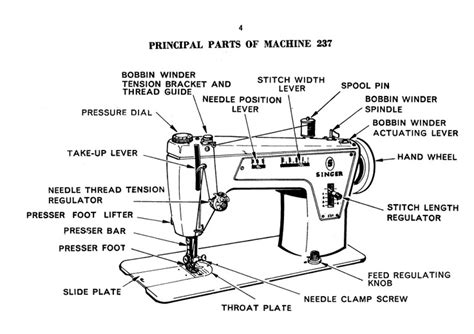 Image result for Singer Sewing Machine Model 237 Manual