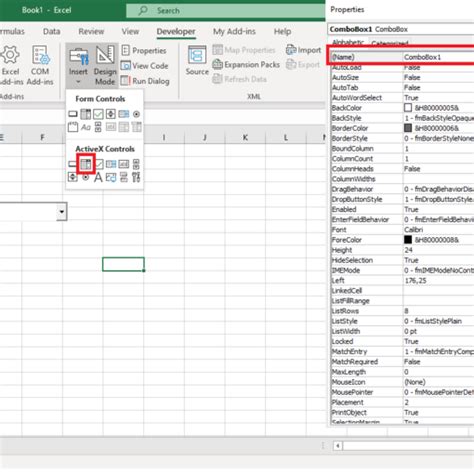 Image result for Text Box ActiveX Control