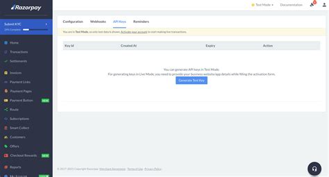 Razorpay - Code Snippet