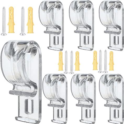 Cutelec 8pcs Roller Shade Clear Saftey Chain Retainer and Cord Guide ...