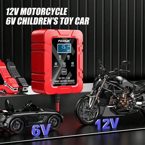 Carregador de Bateria Inteligente de 1,5A para Carro, Carregador ...