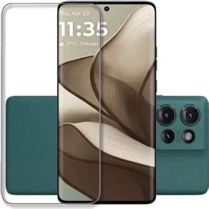 NSTAR Edge To Edge Tempered Glass for MOTOROLA Edge 50, Motorola Edge ...