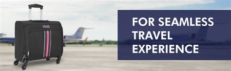 Buy Tommy Hilfiger Nashville 4 Wheel Trolley Bag at Amazon.in