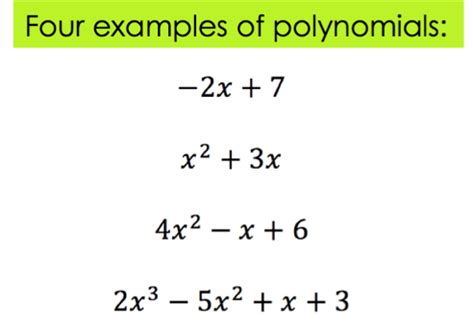 Image result for Polynomial Form