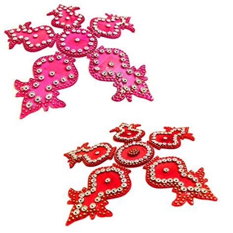 Buy Buyent Kalash Acrylic Rangoli Set for Diwali Rangoli Stickers for ...