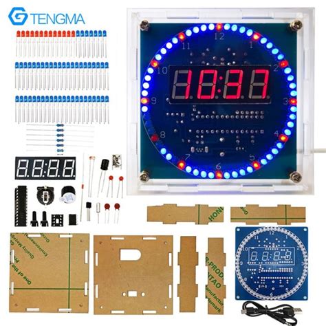 Image result for Rotating LED Clock Kit Instructions