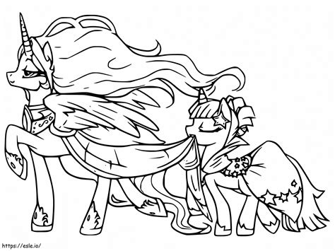 Wonderful My Little Pony coloring page