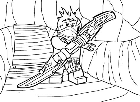 Lego Ninjago Dragon Rising Coloring Pages