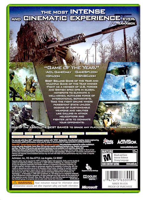 Image result for Cod 4 Xbox 360 Console