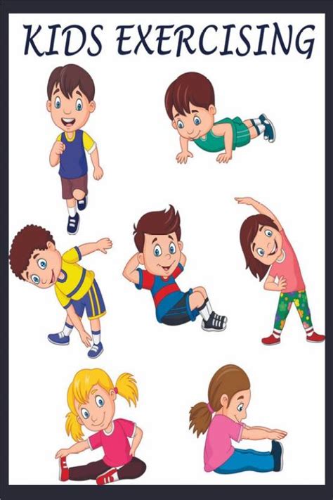 Decorative Wall Poster|Kids Exercise Poster|Yoga Poster For Activity ...