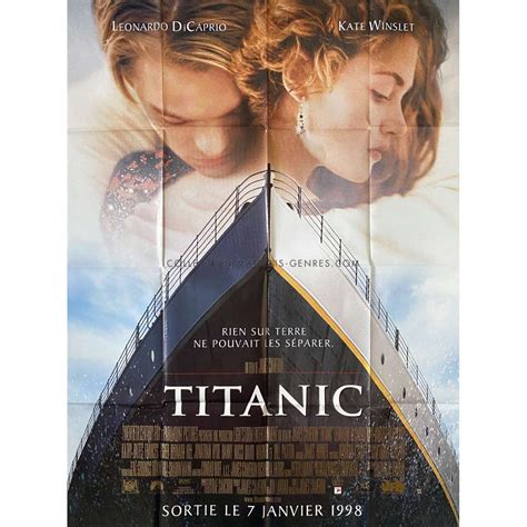 TITANIC French Movie Poster - 47x63 in. - 1997