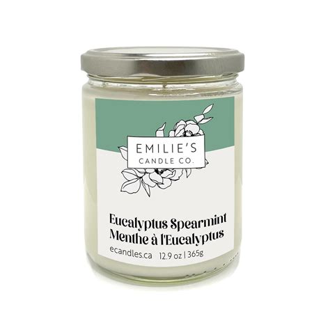 Eucalyptus & Spearmint - Emilie's Candles Co