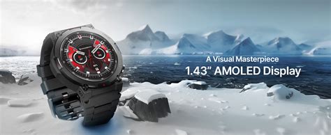 CrossBeats Everest 2.0-2026 Smart Watch for Men 1.43" True AMOLED ...