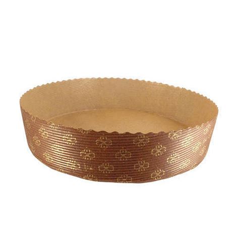 Plum Cake Paper Mould Round 155/55 (500 gram) – Pax Hospitality