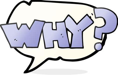 freehand drawn speech bubble cartoon shout WHY 11785353 Vector Art at ...