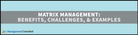 Matrix Management Principles 的图像结果