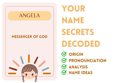 Angela - Christian Girl Name Meaning and Pronunciation