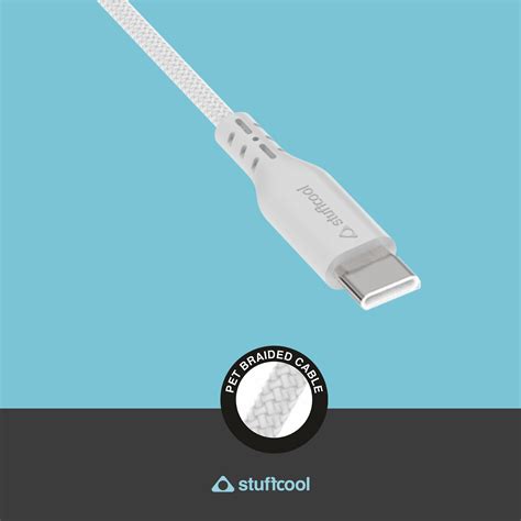 Buy Stuffcool Alto C To C 100W 5A Cable fast USB C to C compatible for ...