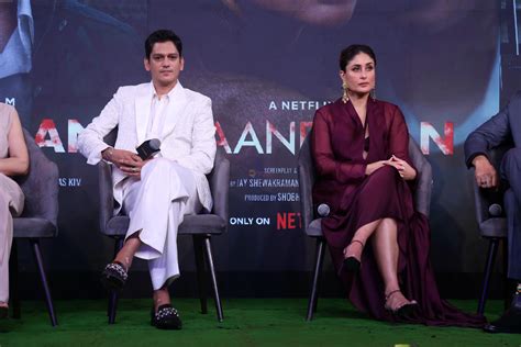 Kareena Kapoor, Vijay Varma at Jaane Jaan Film Trailer Launch on 5th ...