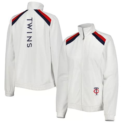 Women's G-III 4Her by Carl Banks White Minnesota Twins Red Flag Full ...