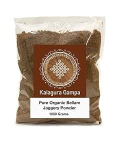 Kalagura Gampa Bellam (Jaggery) Powder(Pure) (SP Method) (1000 Grams ...