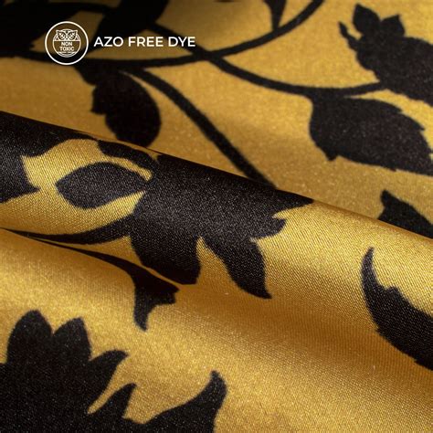 Trendy Floral Digital Print Japan Satin Fabric – Fabcurate
