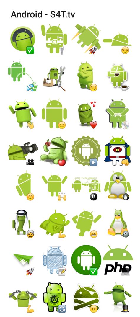 Android Stickers 的图像结果